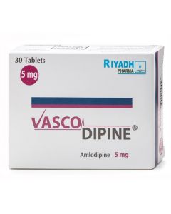 Vascodipine 5 Mg Tablet 30Pcs