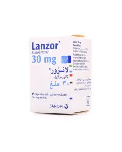 Lanzor 30 Mg Capsule 15Pcs