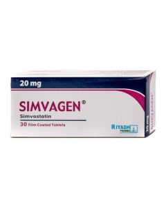 Simvagen 20 Mg Tablet 30Pcs