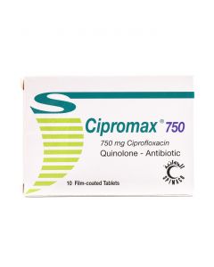 Cipromax 750 Mg Tablet 10Pcs