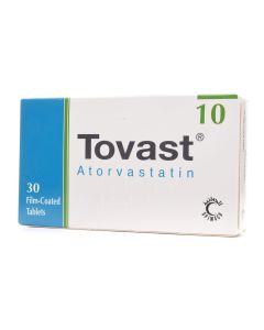 Tovast 10 Mg Tablet 30Pcs