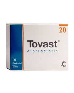 Tovast 20 Mg Tablet 30Pcs