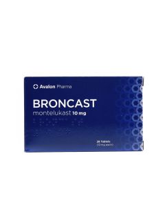 Broncast 10 Mg Tablet 28 Pcs