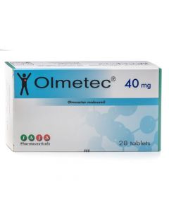 Olmetec 40 Mg Tablet 28Pcs