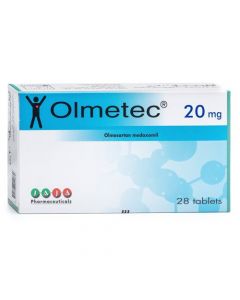 Olmetec 20 Mg Tablet 28Pcs