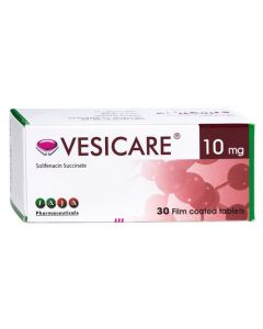 Vesicare 10 Mg Tablet 30Pcs