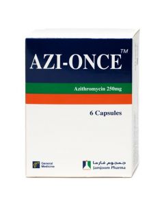 Azi-Once 250 Mg Capsule 6Pcs