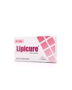 Lipicure 40 Mg 30 Tablets