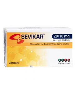 Sevikar 20/10 Mg Tablet 28 Piece