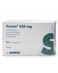 Curam 625 Mg Tablet 20Pcs