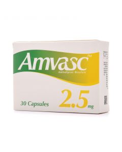 Amvasc 2.5 Mg Capsule 30Pcs