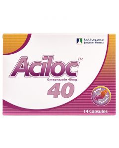 Aciloc 40 Mg Capsule 14Pcs