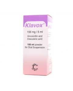 Klavox 156 Mg Suspension 100 Ml