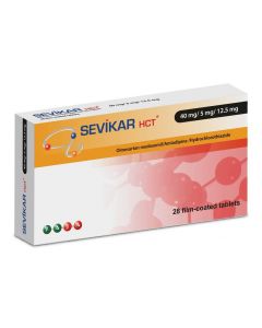 Sevikar Hct 40/5/12.5 Mg 28 Tablets