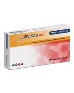 Sevikar Hct 40/10/12.5 Mg 28 Tablets