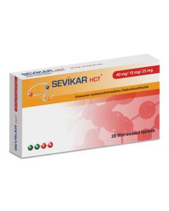 Sevikar Hct 40/10/25 Mg 28 Tablets