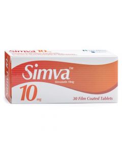 Simva 10 Mg Tablet 30Pcs