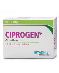 Ciprogen 500 Mg Tablet 10Pcs