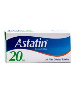 Astatin 20 Mg Tablet 30Pcs