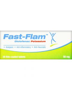 Fast-Flam 50 Mg Tablet 20 Pcs