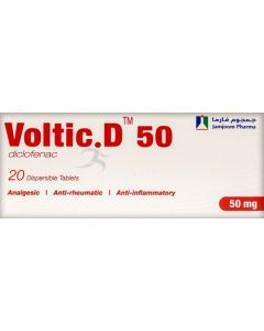 Voltic-D 50 Mg Dispersable Tablet 20Pcs