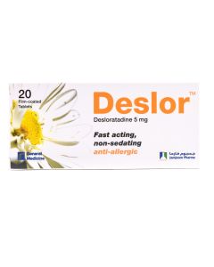 Deslor 5 Mg Tablet 20 Piece