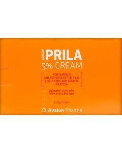 Prila 5% Cream 5Pcs 5 Gm