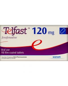 Telfast 120 Mg Tablet 15Pcs