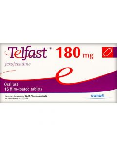 Telfast 180 Mg Tablet 15Pcs