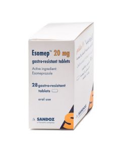 Esomep 20 Mg 28 Tablets