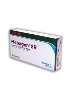 Mebagen Sr 200 Mg Caps 30 Pcs