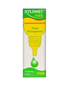 Xylomet 0.05% Nasal Drop 15 Ml Children