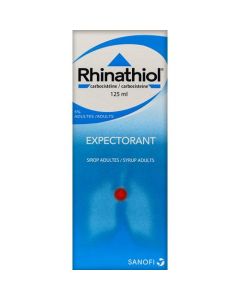 Rhinathiol 5% Syrup 125 Ml Adult