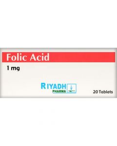 Folic-Acid 1 Mg 20 Tab